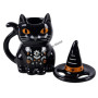 Tasse frightful folk cat