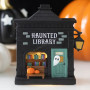 Deco led haunted library