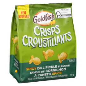Goldfish crisps dill pickle