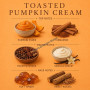 Affinati signature candle 10oz toasted pumpkin cream