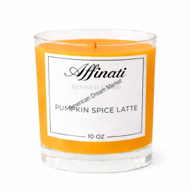 Affinati orignal candle 10oz pumpkin spice latte