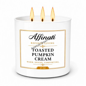 Affinati candle 17oz toasted pumpkin cream