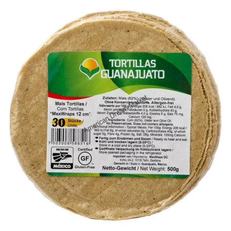Tortillas guanajuato 12CM