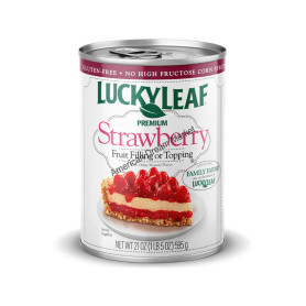 Lucky leaf pie filling premium strawberry