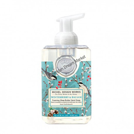 MDW foaming soap winterberry and balsam