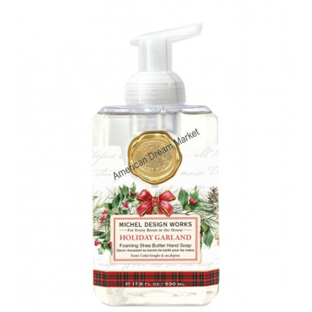 MDW foaming soap holiday garland