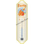 Nostalgic art thermometre fanta bottle beach
