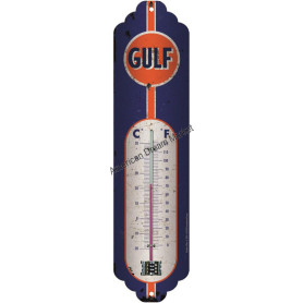 Nostalgic art thermometre gulf logo 1920