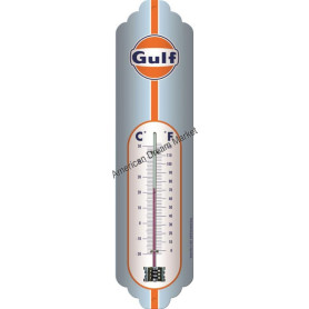 Nostalgic art thermometre gulf logo 1963