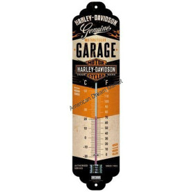 Nostalgic art thermometre harley davidson garage