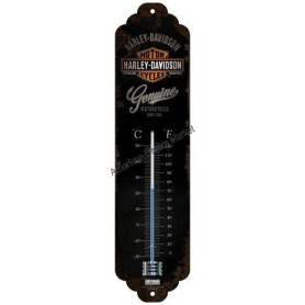 Nostalgic art thermometre harley davidson