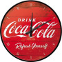 Nostalgic art horloge coca cola refresh