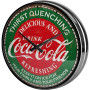 Nostalgic art horloge coca cola thirst quenching green