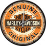 Nostalgic art horloge harley davidson geniune original