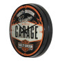 Nostalgic art horloge harley davidson garage