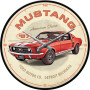 Nostalgic art horloge ford mustang GT 1967 red