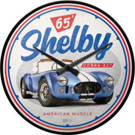 Nostalgic art horloge shelby american muscle cobra 427