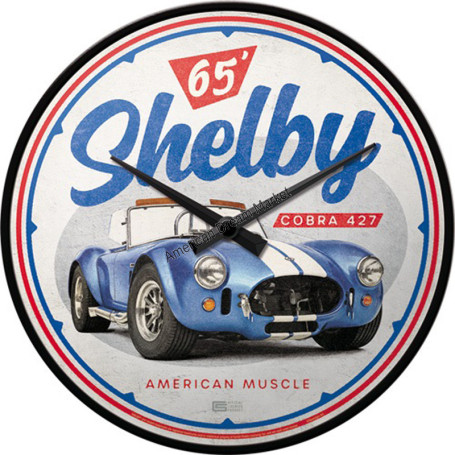 Nostalgic art horloge shelby american muscle cobra 427
