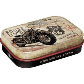 Nostalgic art mint box route 66 bike map