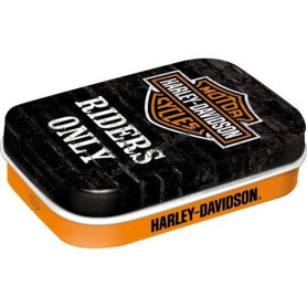 Nostalgic art mint box harley davidson parking