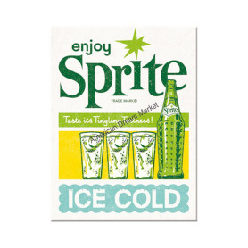 Nostalgic art magnet sprite ice cold