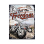 Nostalgic art magnet route 66 freedom