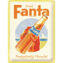 Plaque nostlagic art fanta drink bottle
