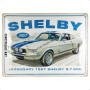 Plaque nostlagic art shelby 1967