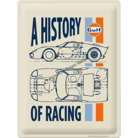 Plaque gulf a history of racing