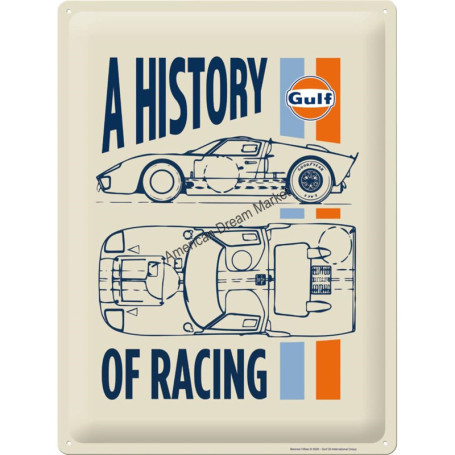 Plaque gulf a history of racing