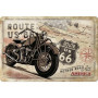 Plaque route 66 mother road 3D MM