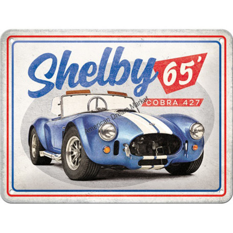 Plaque shelby 1965 3D PM