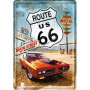 Metal card route us 66