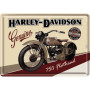 Metal card harley davidson genuine