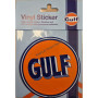 Gulf vinyl sticker 10 cm gulf 1920 logo