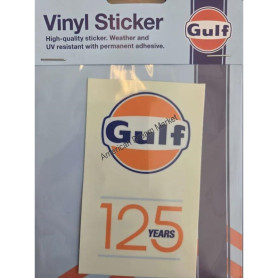 Gulf vinyl sticker gulf 125 years V2