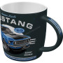 Tasse ceramique mustang 1969 mach 1 blue