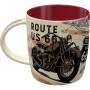 Tasse ceramique route 66 bike map