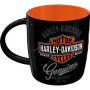 Tasse ceramique harley davidson genuine logo