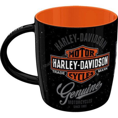 Tasse ceramique harley davidson genuine logo