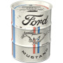 Tirelire ford mustang horse and stripes