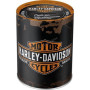 Tirelire harley davidson genuine logo