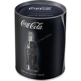 Tirelire coca cola black