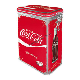 Tin box clip coca cola coke belongs