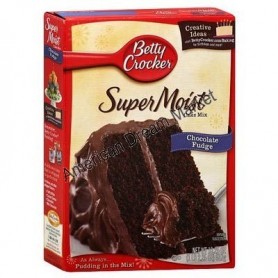 Bty Crocker super moist cake mix chocolate fudge