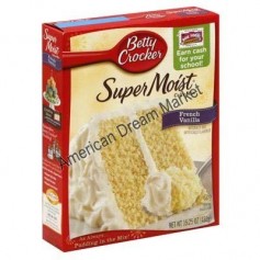 Betty Crocker super moist cake mix french vanilla