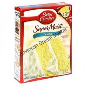 Betty Crocker super moist cake mix lemon