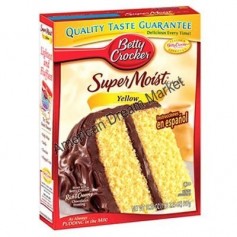 Betty Crocker super moist cake mix yellow