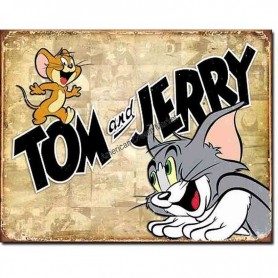 Tom and jerry retro panels