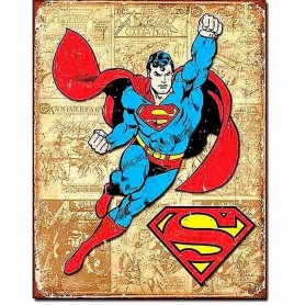 Superman weathered panels